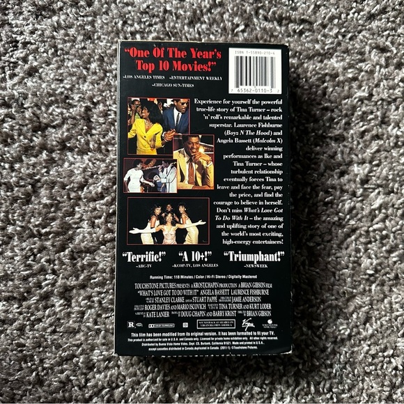 Vintage What’s Love Got to Do With It Tina Turner VHS Tape - Picture 2 of 4